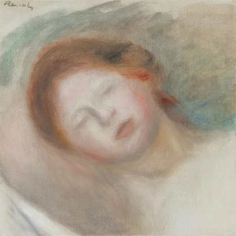 Tête De Femme — Pierre-Auguste Renoir