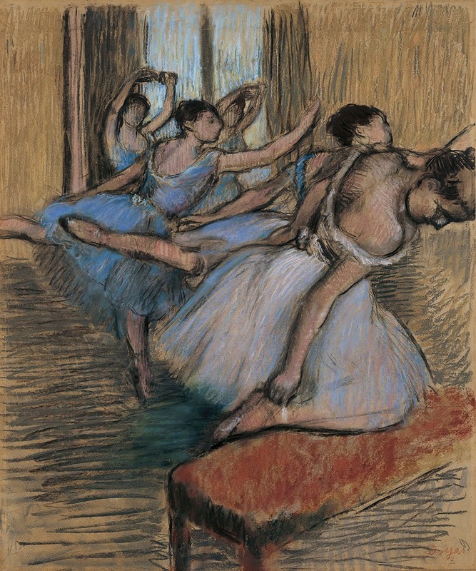 The Dancers by Edgar Degas — digital art print download