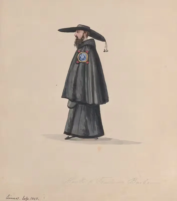 A monk from the order of Barbones — Francisco Fierro