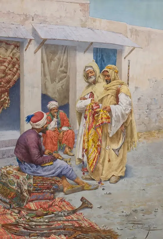 Продавец ковров by Джулио Розати — digital art print download