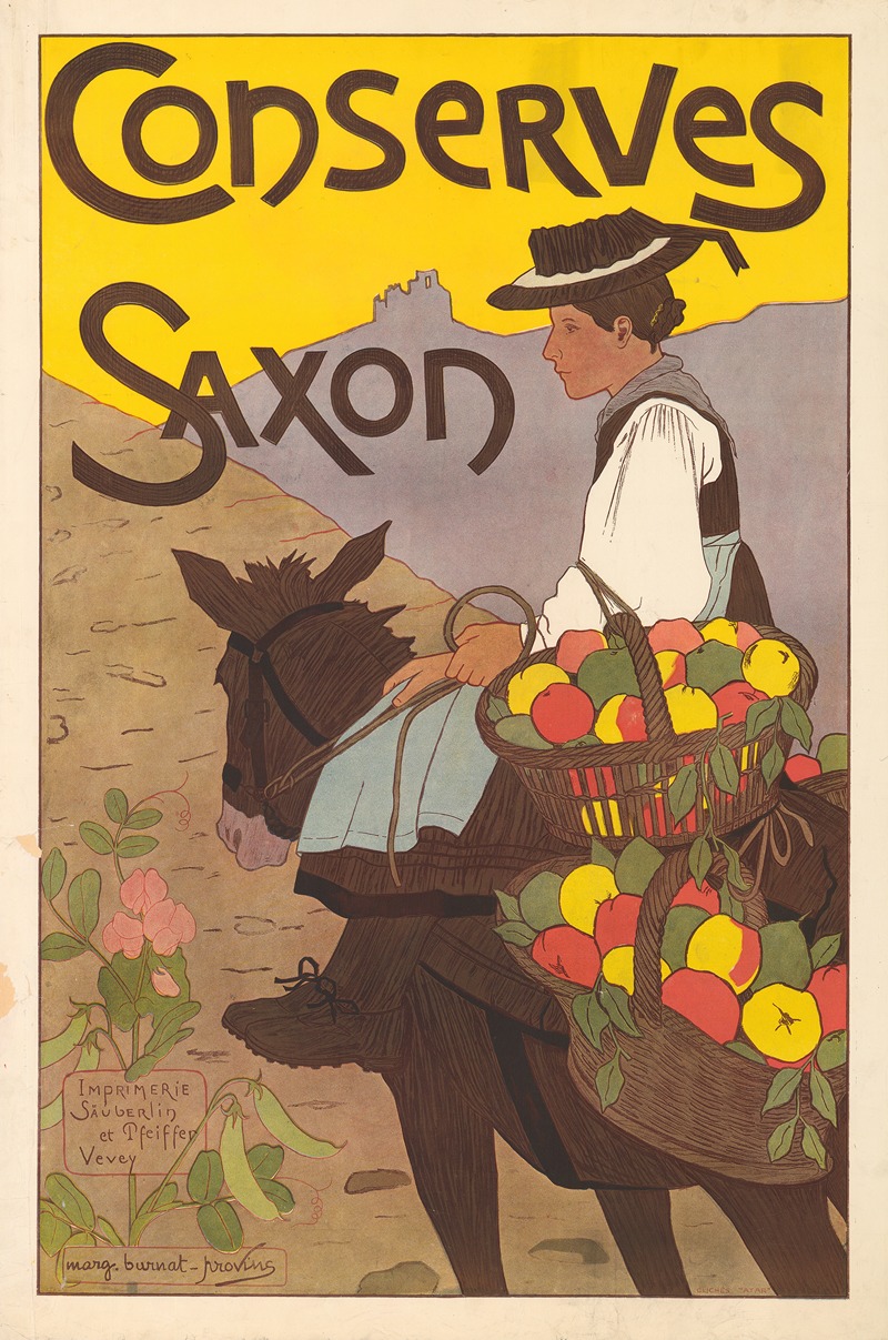 Conserves Saxon by Marguerite Burnat-Provins — digital art print download