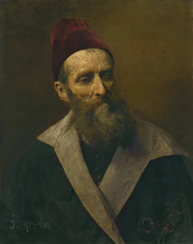 Portrait of a man — Ilya Efimovich Repin