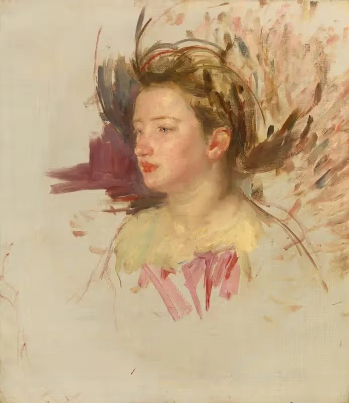 Sketch of Antoinette — Mary Cassatt