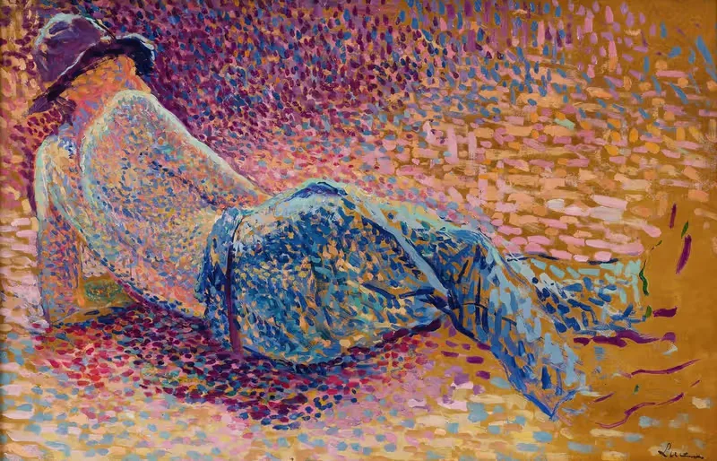 Отдых рабочего by Максимильен Люс — digital art print download