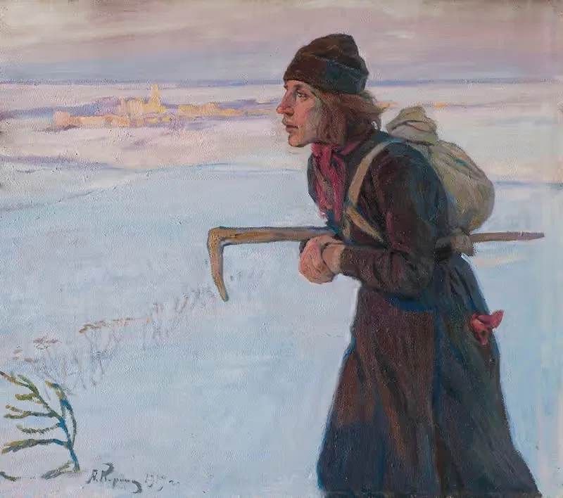 Монах by Алексей Михайлович Корин, 1919 — digital art print download
