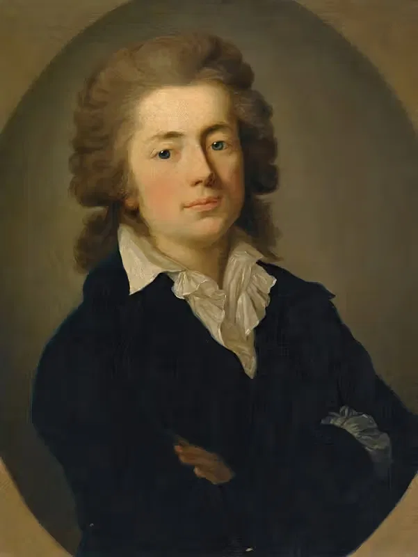 Portrait Of Jan Potocki — Anton Graff