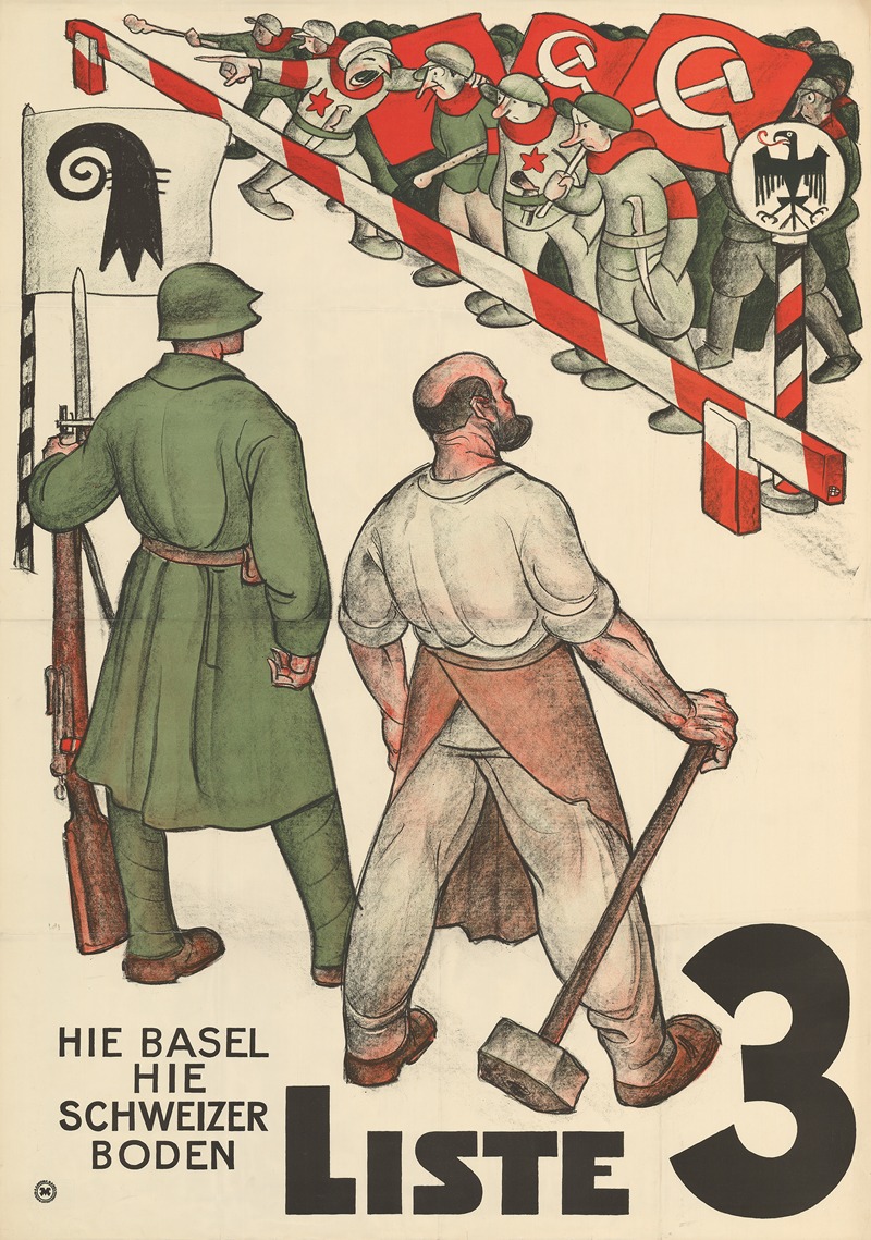 Hie Basel – hie Schweizer Boden – Liste 3 — Otto Plattner