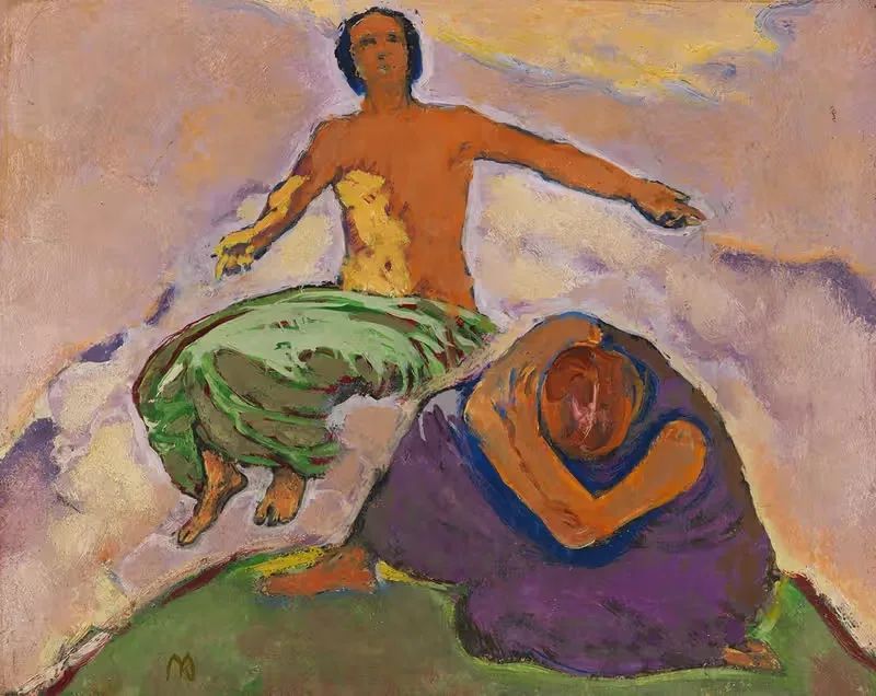 Скорбь и надежда by Коломан Мозер, 1914 — digital art print download