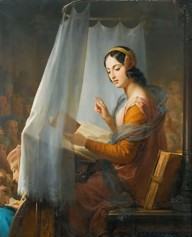 Новелла Д'андреа by Мари-Элеонор Годефруа — digital art print download