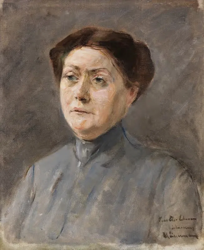 Портрет актрисы Эльзы Леманн by Макс Либерман, 1916 — digital art print download