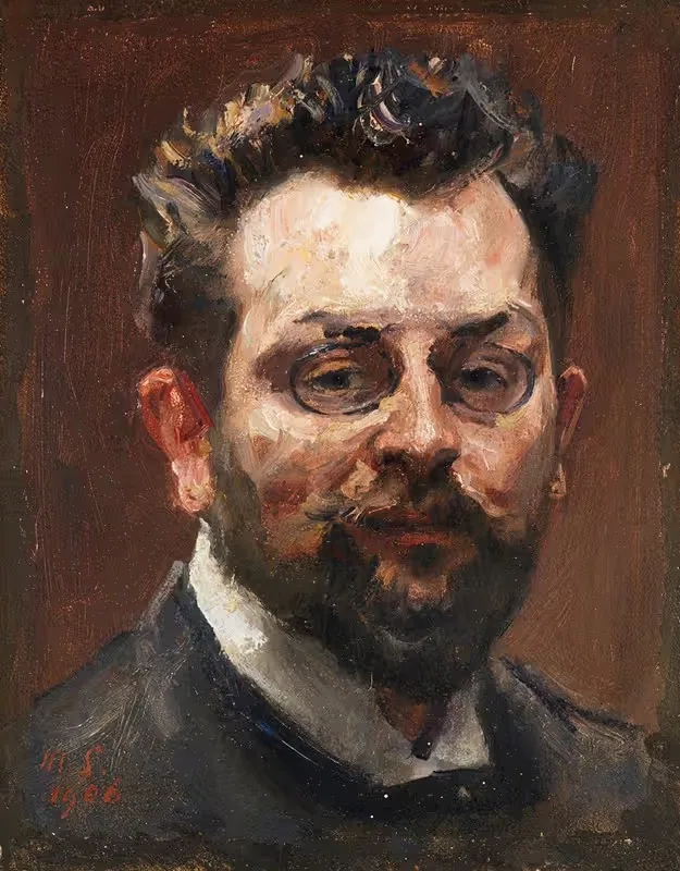Selbstporträt by Max Slevogt, 1906 — digital art print download