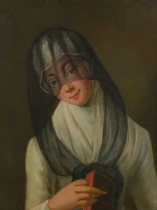 Portrait Of A Veiled Lady — Venetian School