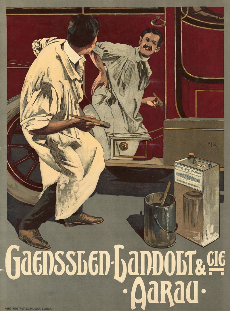 Gaensslen-Landolt & Cie. – Aarau — Paul Krawutschke
