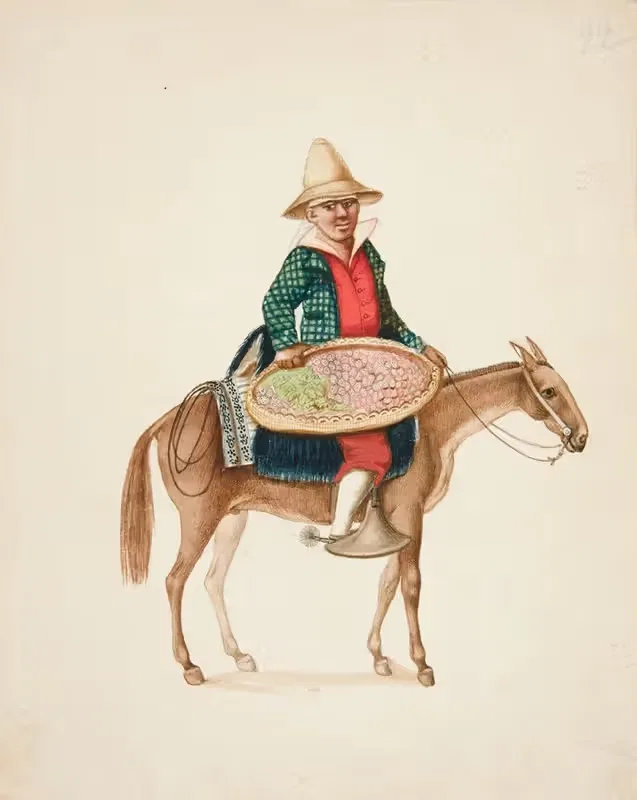 Fruit Seller by Francisco Fierro — digital art print download