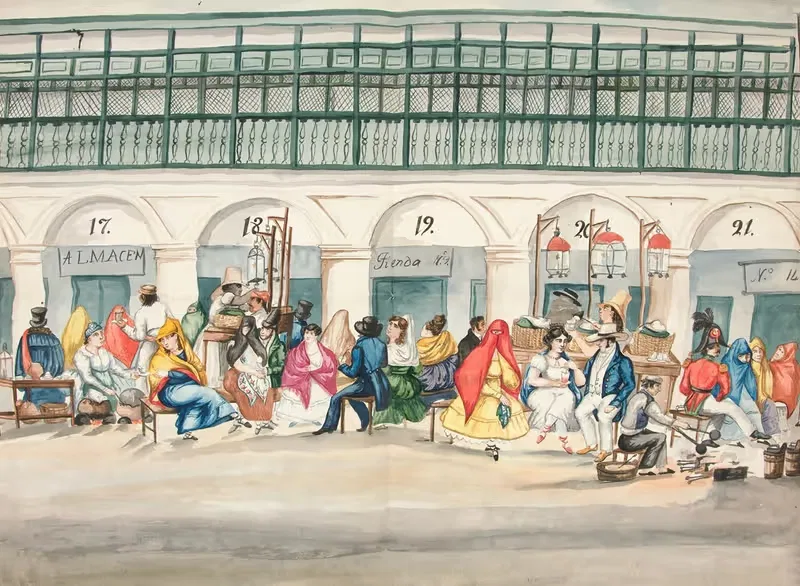 Market Place by Francisco Fierro — digital art print download