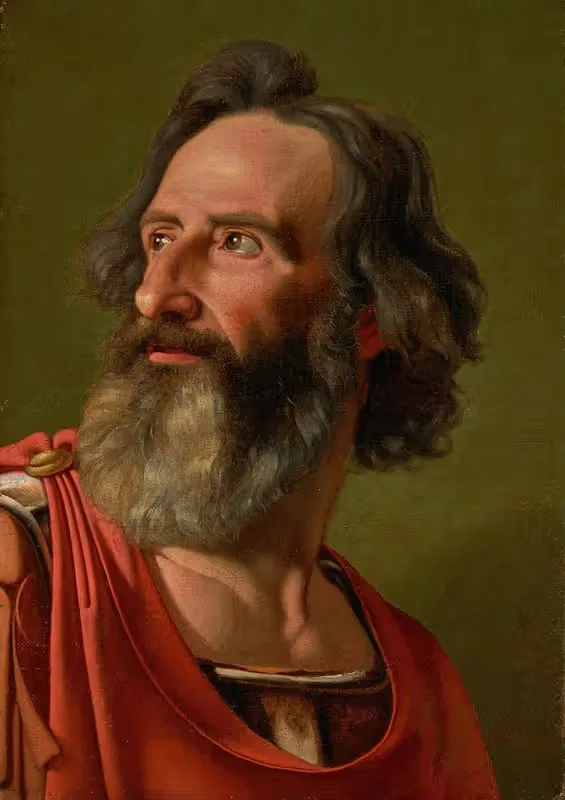 Allegorical portrait by Danish School — digital art print download