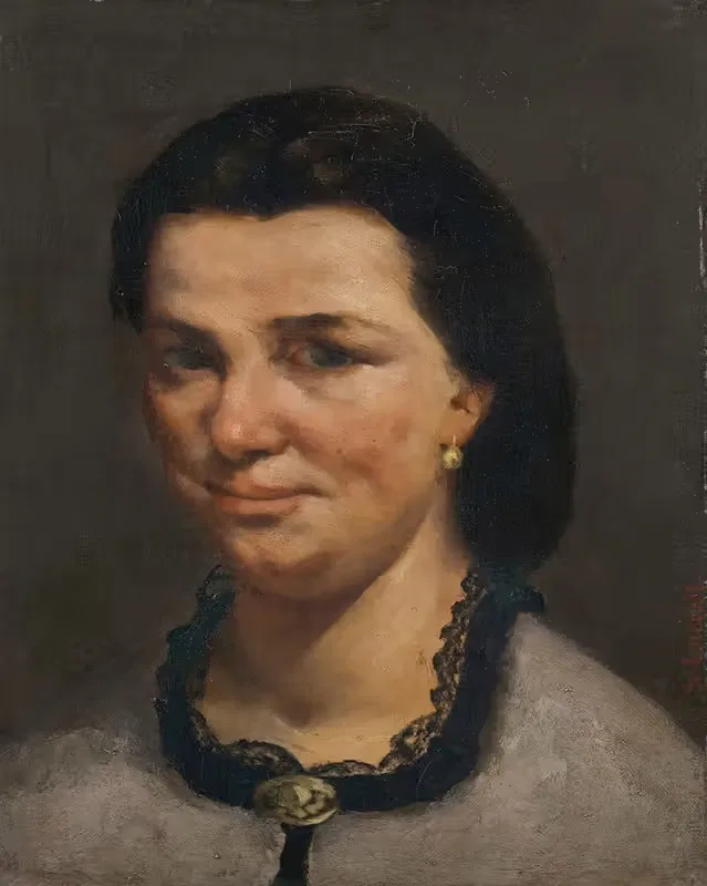 Portrait de femme — Gustave Courbet