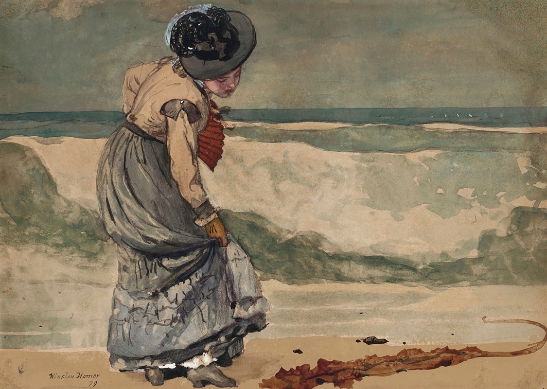 Испуганный by Уинслоу Хомер, 1878 — digital art print download