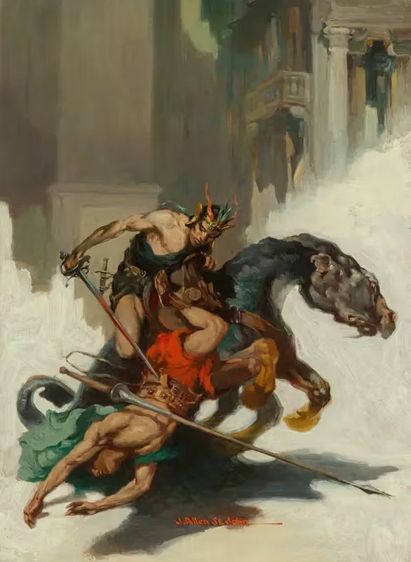 The Chessmen of Mars — James Allen St. John