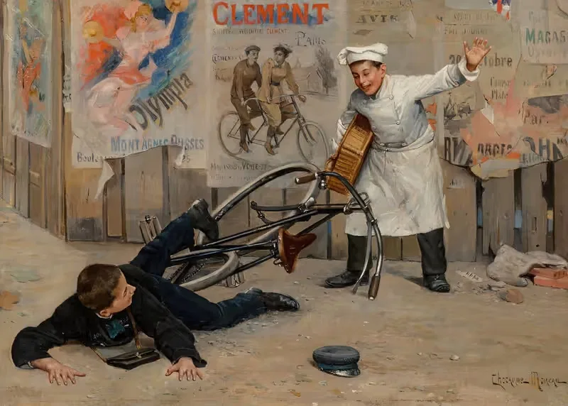 Удивительная встреча by Поль Шарль Шокарн-Моро — digital art print download