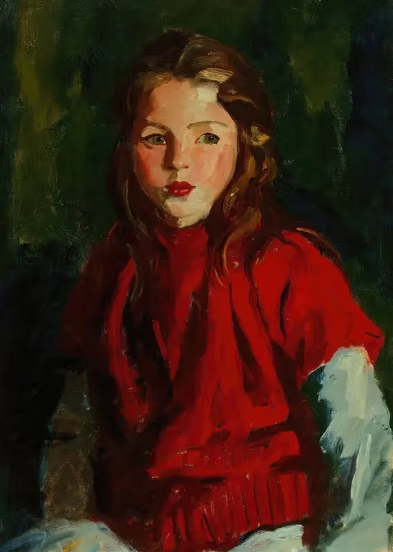 Блондинка Бриджет Лавелл by Роберт Анри, 1928 — digital art print download