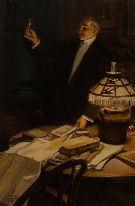 Тост за вас by Уильям Генри Детлеф Кёрнер, 1909 — digital art print download