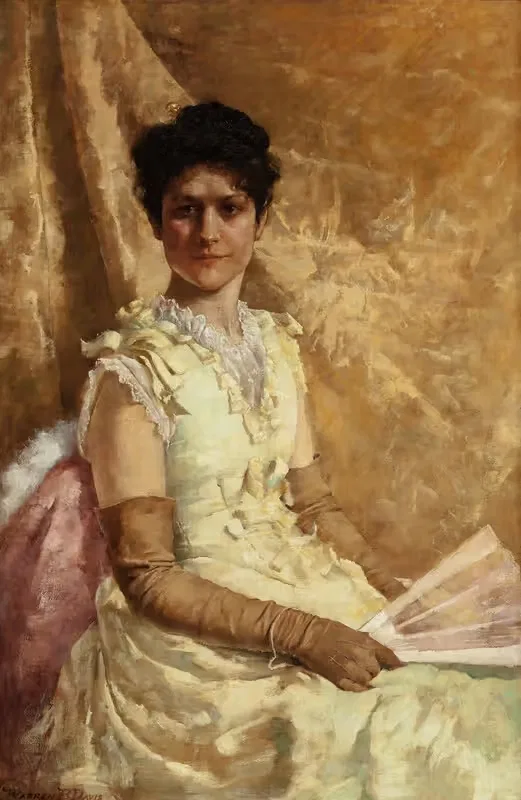 Mrs. Emma Fenton Voorhees — Warren B. Davis
