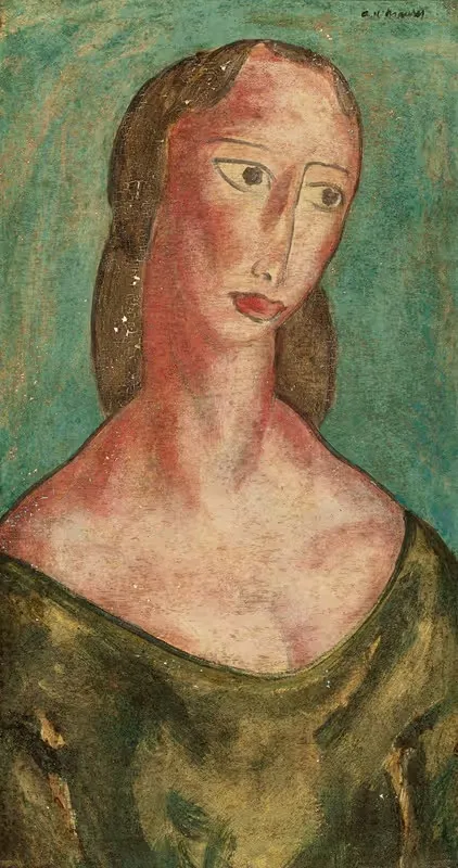 Head of a Woman — Alfred Henry Maurer