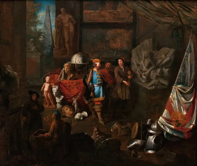 Atelier of a Sculptor — Balthasar Van Den Bossche