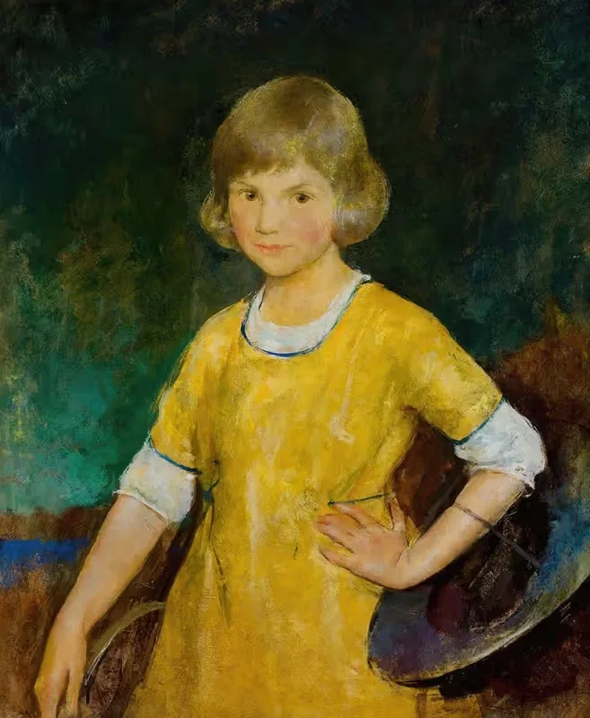 Portrait of Joan Becker — Charles Webster Hawthorne