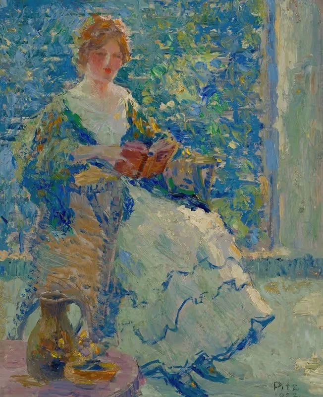 Утренний свет by Генри Кларенс Пиц, 1922 — digital art print download