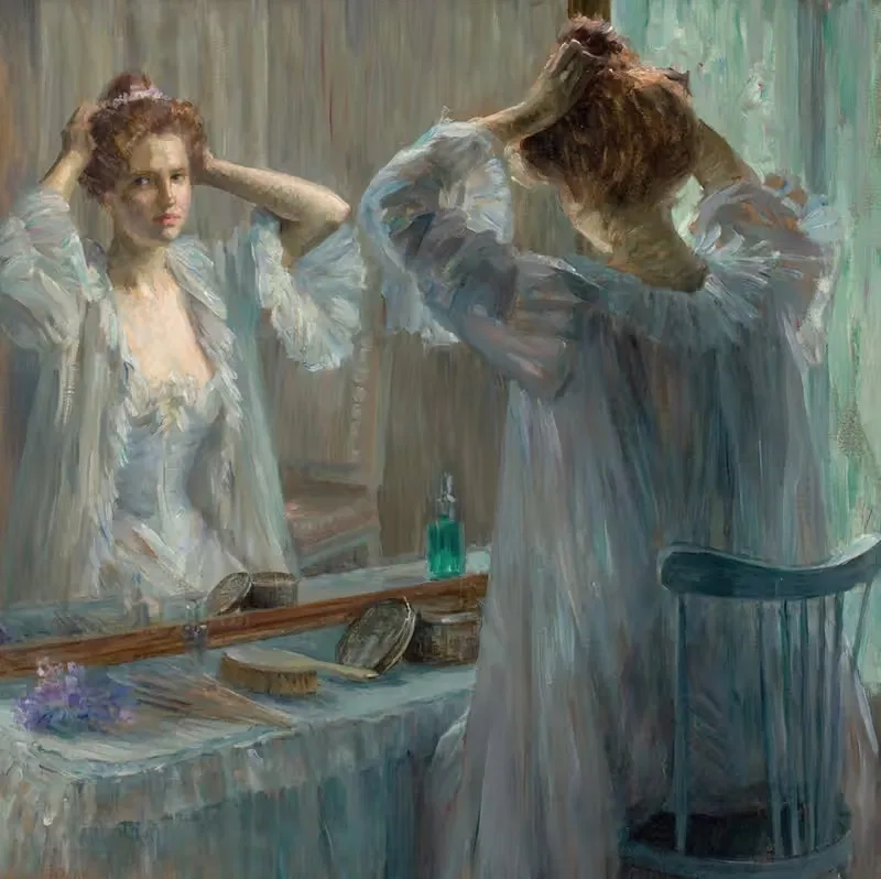 Уборка by Луиза Катрин Бресло, 1898 — digital art print download