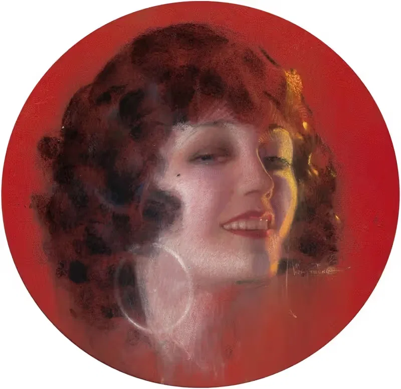 Pola Negri by Rolf Armstrong, 1924 — digital art print download