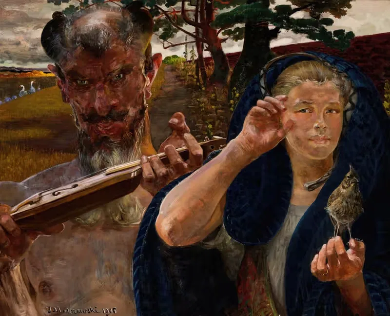Осенняя песня by Яцек Мальчевский, 1906 — digital art print download
