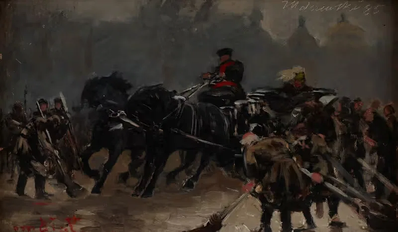 There Comes the Tsar by Jacek Malczewski, 1885 — digital art print download
