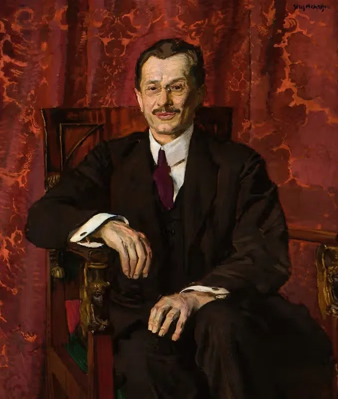 Portrait of Stanisław Łomiński — Józef Mehoffer
