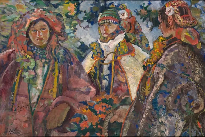 Веселье Гуцульское by Казимеж Сихульский, 1924 — digital art print download