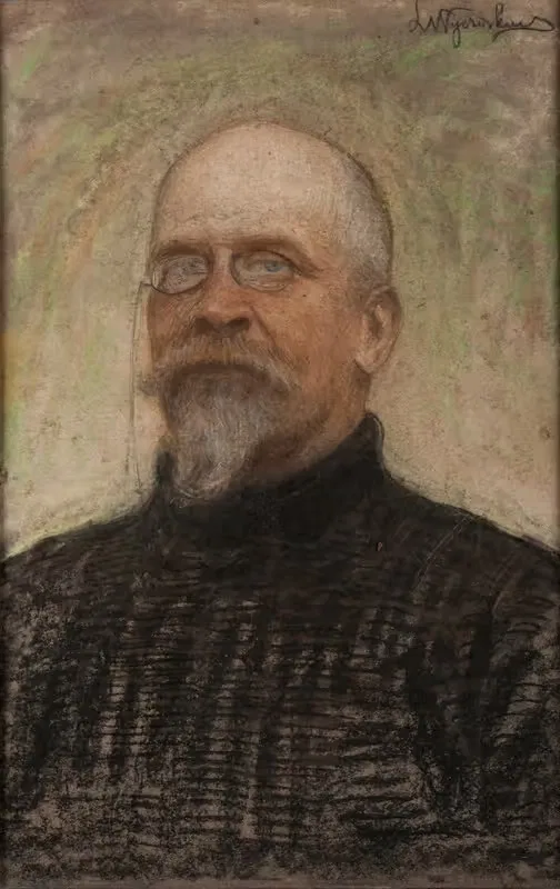 Portrait of Bruno Abdank-Abakanowicz — Leon Wyczółkowski