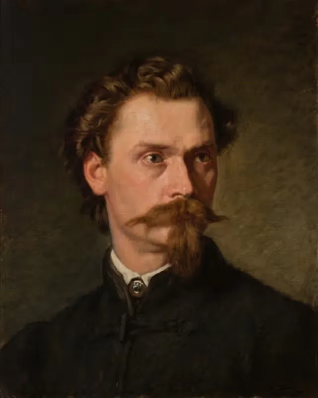 Portrait of Józef Jaroszyński — Leopold Loeffler
