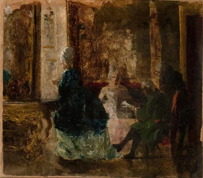 Сцена костюмов by Максимилиан Гиеримский, 1872 — digital art print download