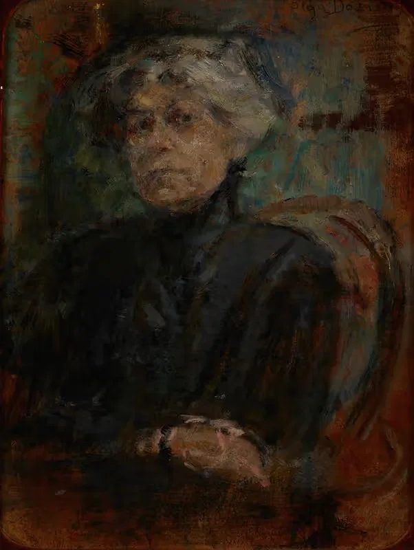 Portrait of Berta Dylion — Olga Boznanska