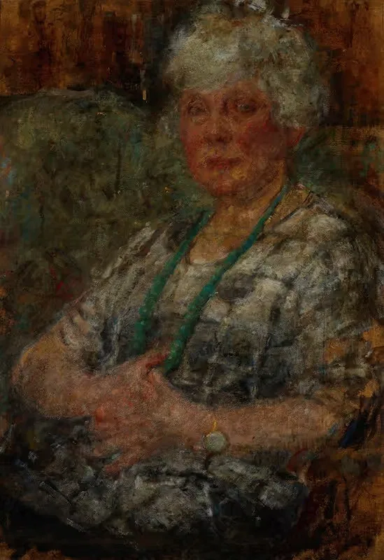 Portrait of the Painter Thomasson — Olga Boznanska