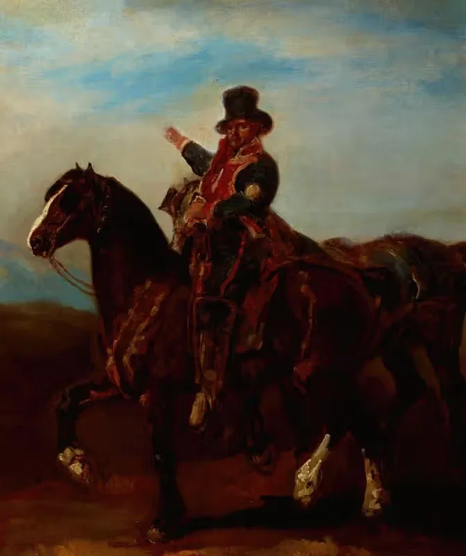 French Postillion by Piotr Michałowski, 1833-1834 — digital art print download