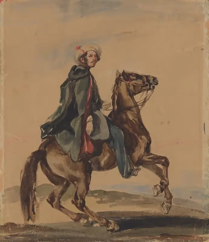 Автопортрет художника by Пётр Михаловский, 1850-1855 — digital art print download