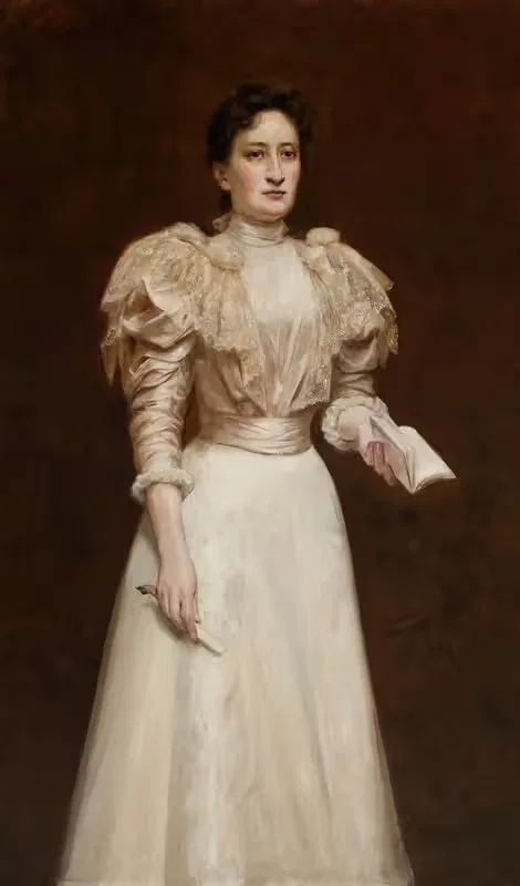 Portrait of Antonina Schmidt — Stanisław Cercha
