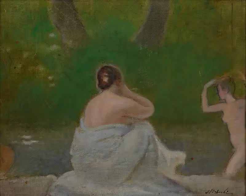 В парке by Станислав Дембицкий, 1888-1892 — digital art print download