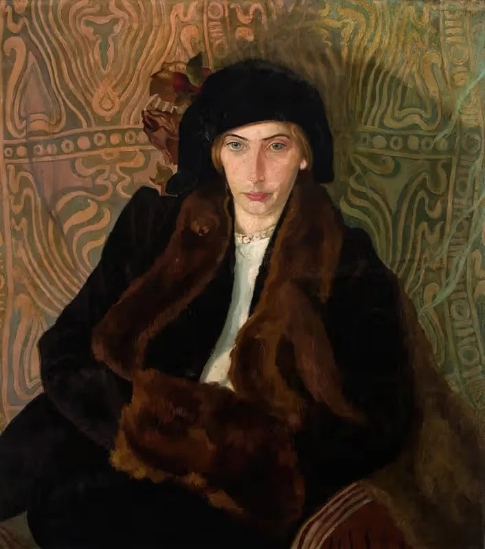 Portrait of Eugenia Dunin-Borkowska — Stanisław Ignacy Witkiewicz