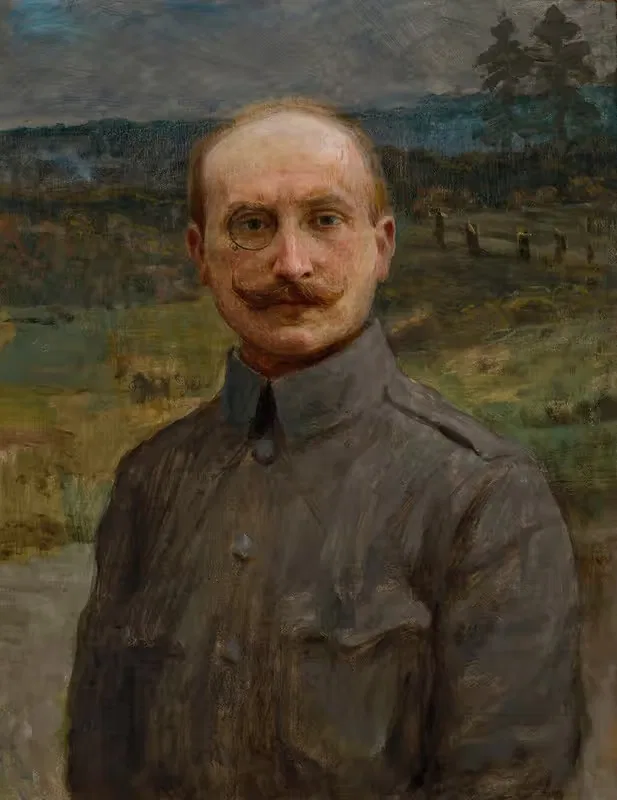 Portrait of Dr Adolf Sternschuss — Teodor Axentowicz