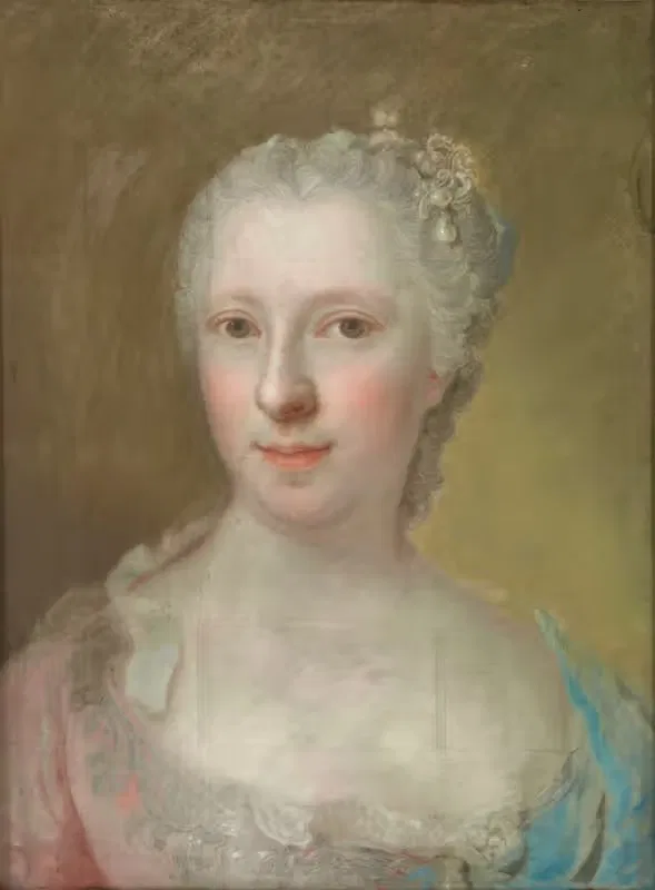Portrait of Countess de Martigny — Anonymous