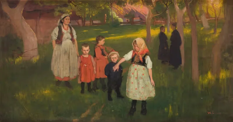 The Artist's Family — Włodzimierz Tetmajer